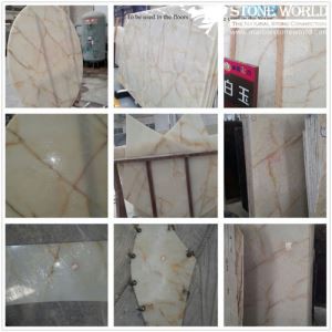 Najlepsze białe tło Marmur Jade Tła Krajobrazu ściennego, Stół, Biurko Natural Stone For Flooring